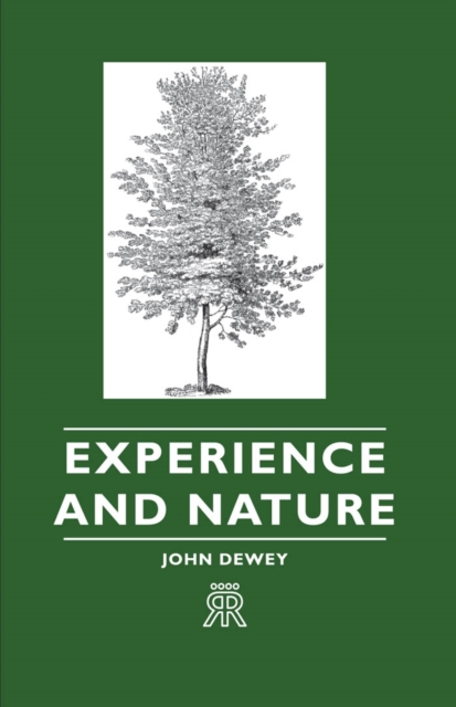 Book Cover for Experience and Nature by John Dewey