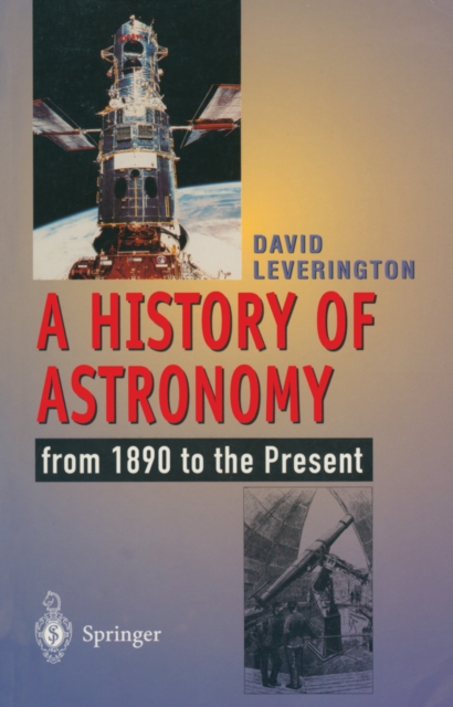 Book Cover for History of Astronomy by David Leverington