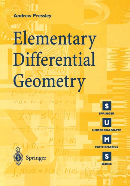 Book Cover for Elementary Differential Geometry by A.N. Pressley