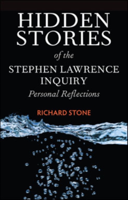 Book Cover for Hidden Stories of the Stephen Lawrence Inquiry by Stone, Richard