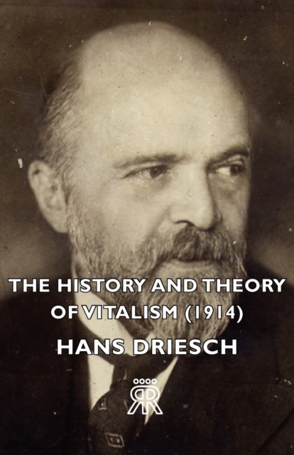 Book Cover for History and Theory of Vitalism (1914) by Hans Driesch