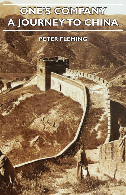 Book Cover for One's Company - A Journey to China by Peter Fleming