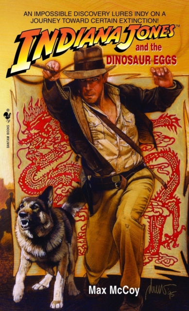Book Cover for Indiana Jones and the Dinosaurs by McCoy Max McCoy