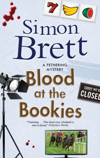 Book Cover for Blood at the Bookies by Simon Brett