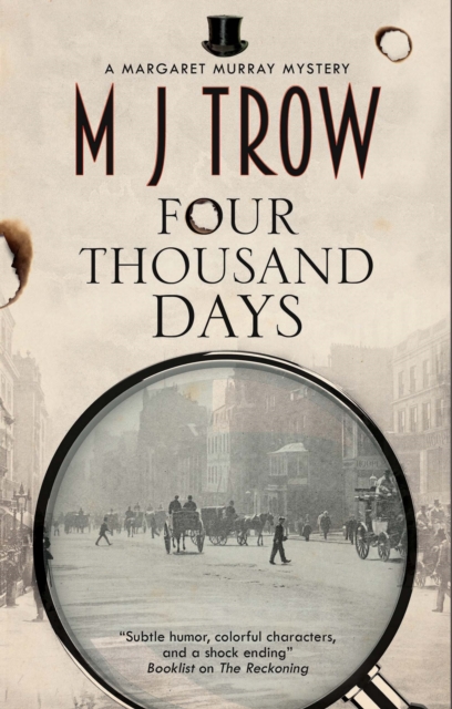 Book Cover for Four Thousand Days by M.J. Trow