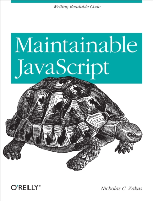 Book Cover for Maintainable JavaScript by Nicholas C. Zakas