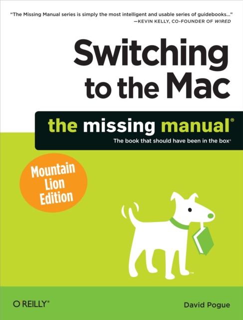 Book Cover for Switching to the Mac: The Missing Manual, Mountain Lion Edition by David Pogue