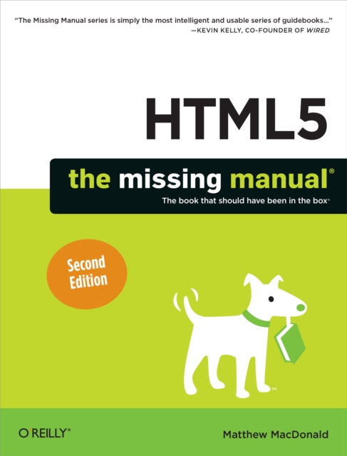 Book Cover for HTML5: The Missing Manual by Matthew MacDonald