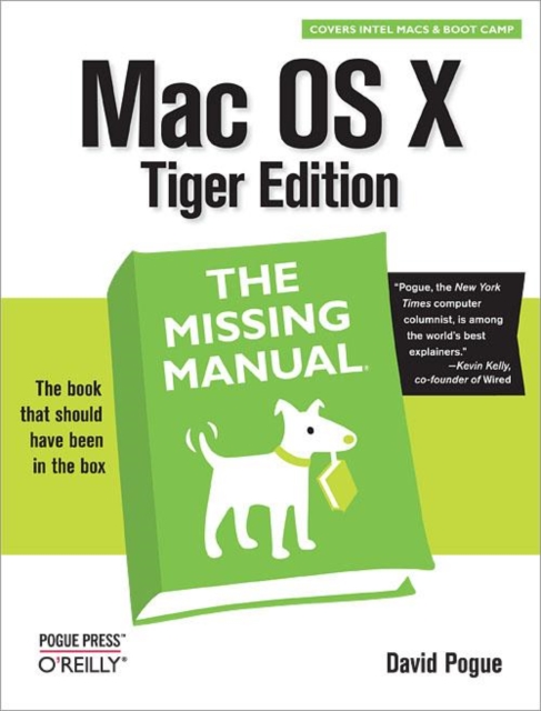 Book Cover for Mac OS X: The Missing Manual, Tiger Edition by Pogue, David