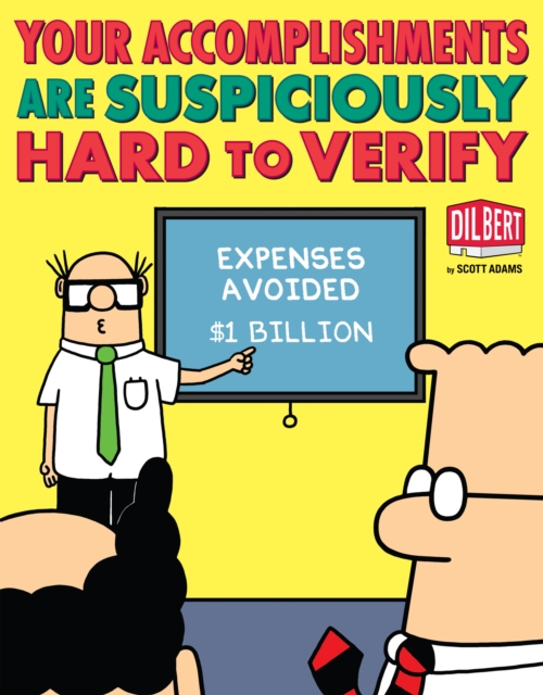 Book Cover for Your Accomplishments Are Suspiciously Hard to Verify by Scott Adams