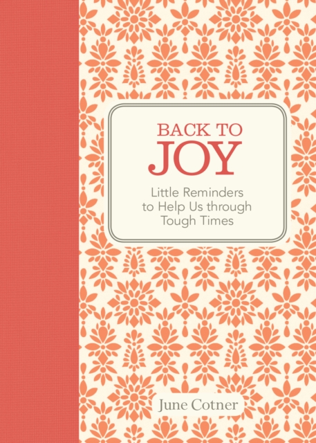 Book Cover for Back to Joy by June Cotner