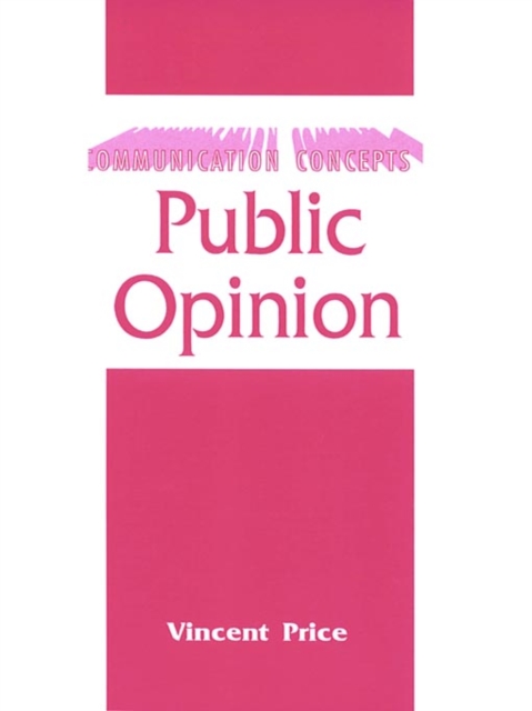 Book Cover for Public Opinion by Vincent Price