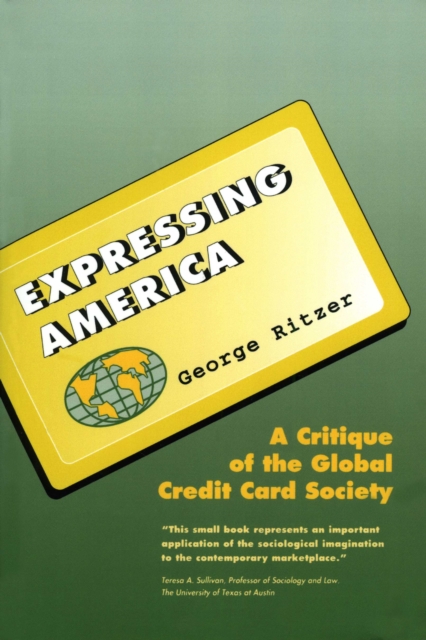 Book Cover for Expressing America by George Ritzer