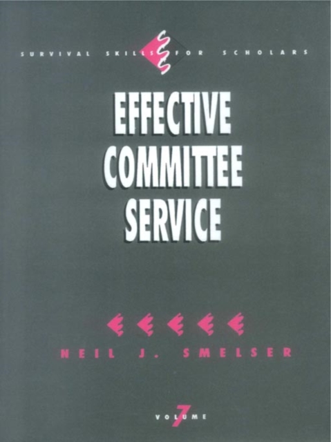 Book Cover for Effective Committee Service by Neil J. Smelser