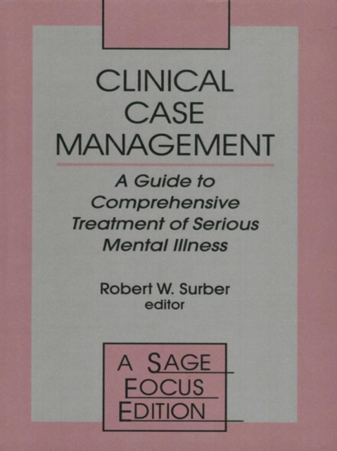 Book Cover for Clinical Case Management by Robert W. Surber