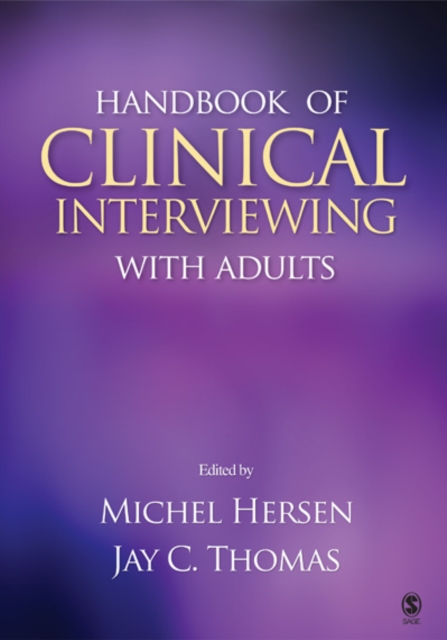 Book Cover for Handbook of Clinical Interviewing With Adults by Hersen, Michel|Thomas, Jay C.