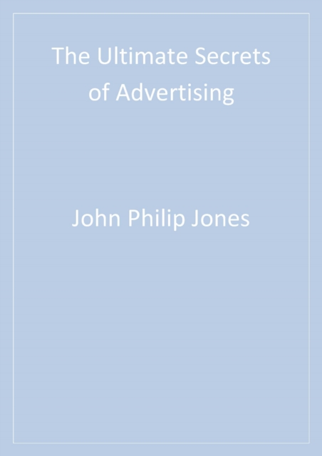 Book Cover for Ultimate Secrets of Advertising by John Philip Jones