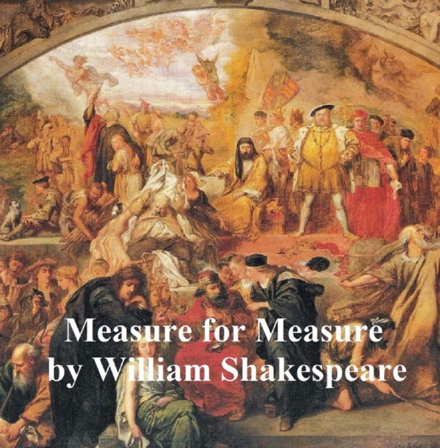 Book Cover for Measure for Measure, with line numbers by William Shakespeare