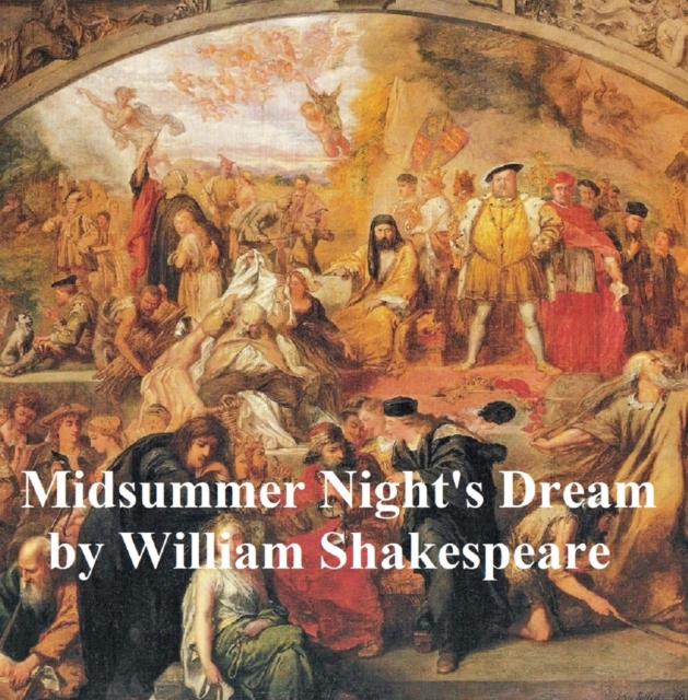 Book Cover for Midsummer Night's Dream, with line numbers by William Shakespeare