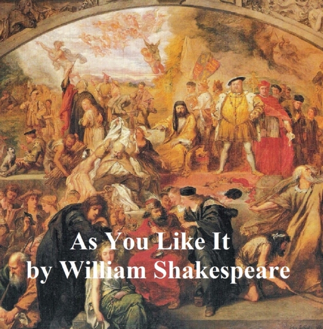 Book Cover for As You Like It, with line numbers by William Shakespeare