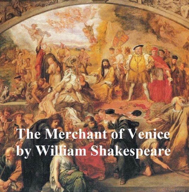 Book Cover for Merchant of Venice, with line numbers by William Shakespeare