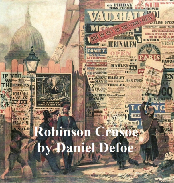 Book Cover for Robinson Crusoe by Daniel Defoe