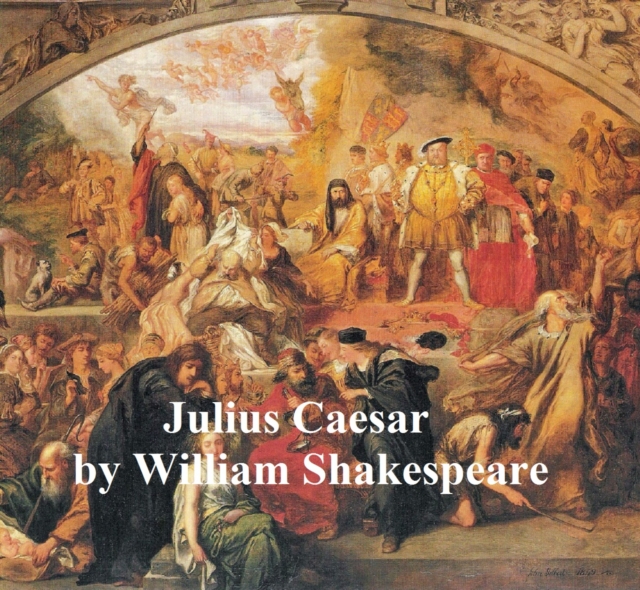 Book Cover for Julius Caesar, with line numbers by William Shakespeare