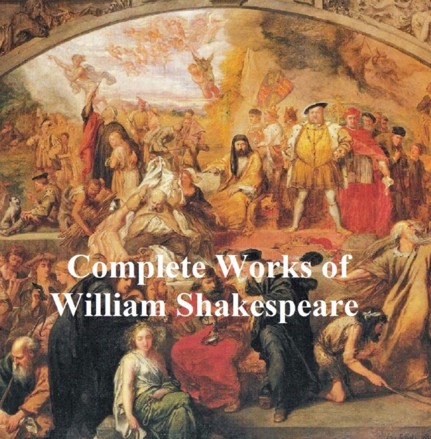 Book Cover for Shakespeare's Works: 37 plays, plus poetry, with line numbers by William Shakespeare