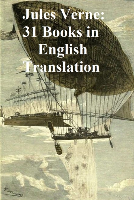 Book Cover for 31 Books in English Translation by Jules Verne