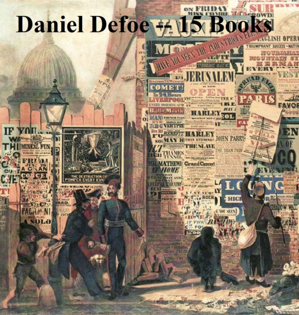 Book Cover for 15 Books by Daniel Defoe