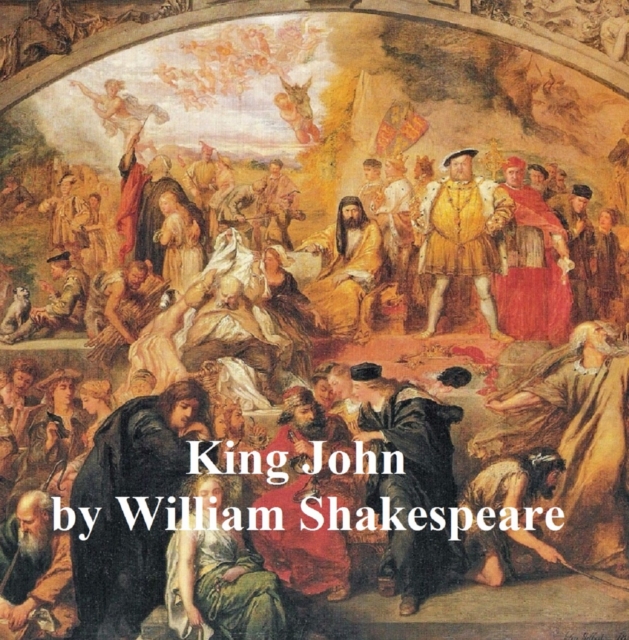 Book Cover for King John, with line numbers by William Shakespeare