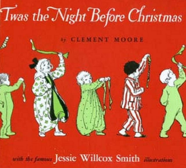 Book Cover for Twas the Night Before Christmas, illustrated by Clement C. Moore