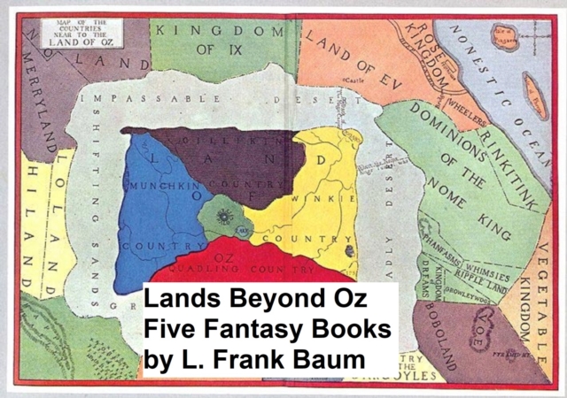 Book Cover for Lands Beyond Oz by L. Frank Baum