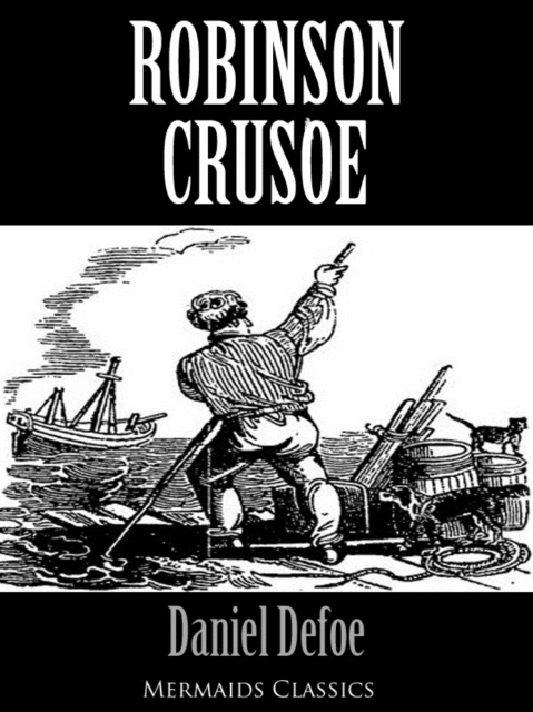 Book Cover for Robinson Crusoe (Mermaids Classics) by Daniel Defoe