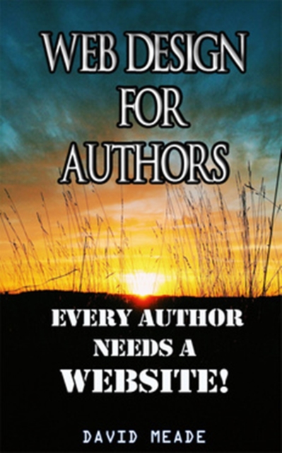 Book Cover for Web Design for Authors by David Meade