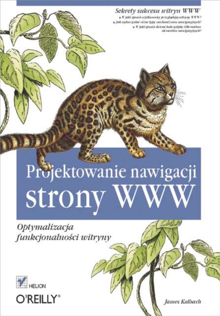 Book Cover for Projektowanie nawigacji strony WWW. Optymalizacja funkcjonalno?ci witryny by James Kalbach