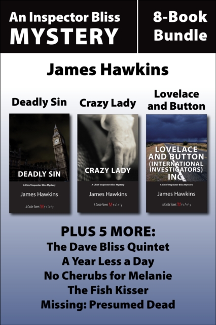 Book Cover for Inspector Bliss Mysteries 8-Book Bundle by James Hawkins