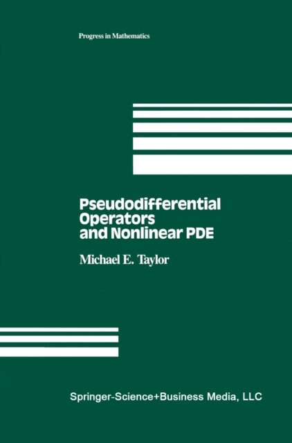Book Cover for Pseudodifferential Operators and Nonlinear PDE by Michael Taylor