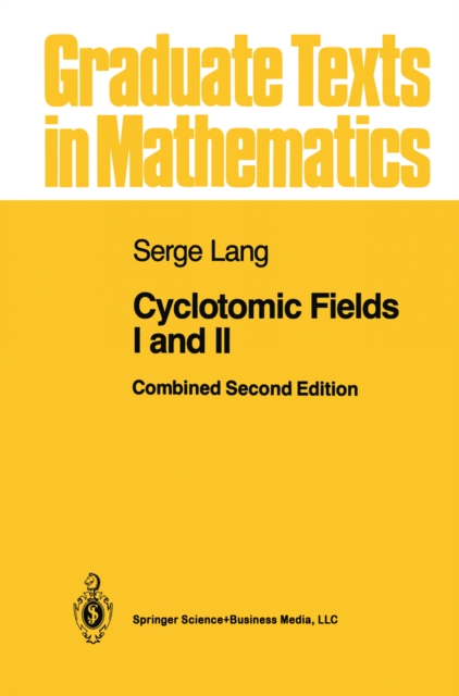 Book Cover for Cyclotomic Fields I and II by Karl Rubin