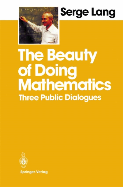 Book Cover for Beauty of Doing Mathematics by Serge Lang