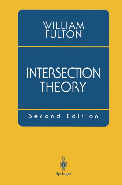 Book Cover for Intersection Theory by William Fulton