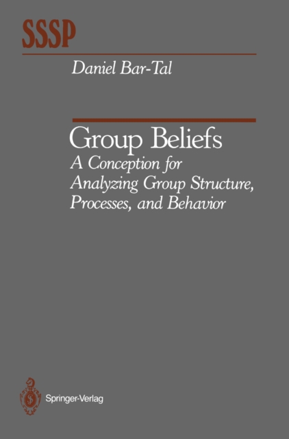 Book Cover for Group Beliefs by Daniel Bar-Tal