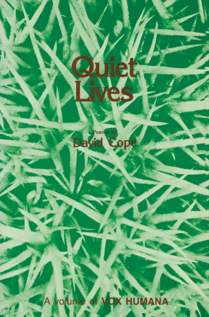 Book Cover for Quiet Lives by David Cope