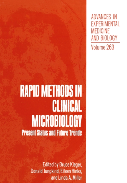 Book Cover for Rapid Methods in Clinical Microbiology by Kleger, Bruce|Jungkind, Donald