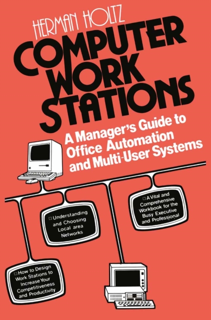 Book Cover for Computer Work Stations by Herman R. Holtz