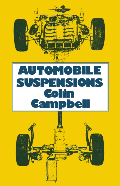 Book Cover for Automobile Suspensions by Colin Campbell