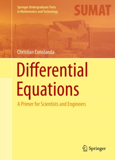 Book Cover for Differential Equations by Christian Constanda