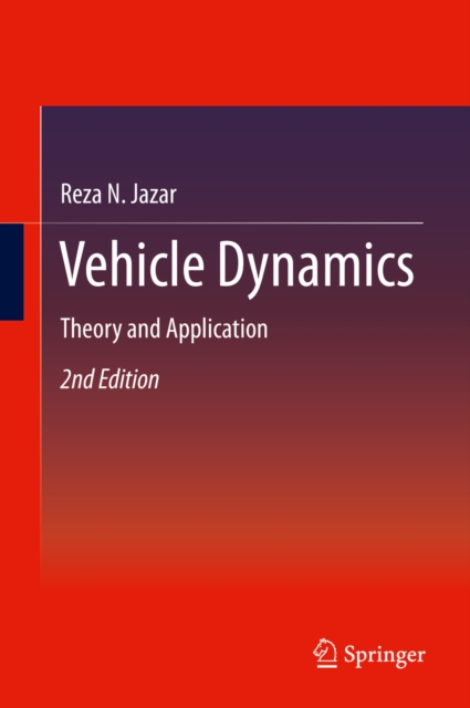 Book Cover for Vehicle Dynamics by Reza N. Jazar