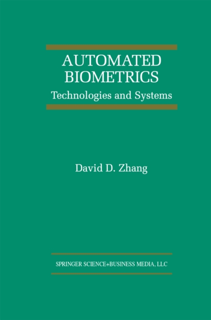 Book Cover for Automated Biometrics by David D. Zhang