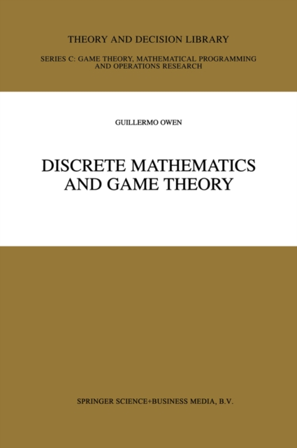 Book Cover for Discrete Mathematics and Game Theory by Guillermo Owen